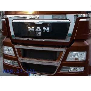 Front + door application for MAN TGX with logos