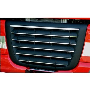 Stainless steel application Lower Parts DAF XF 105 painted Grill