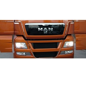 Stainless application front + doors MAN TGS