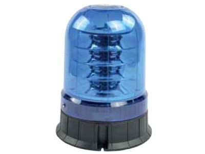 LED zwaailamp blauw lampglas 12-24V