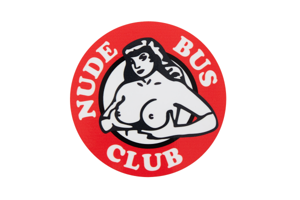 Nude Bus Club Sticker