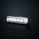 Dark Knight Strobe Light White 6 LED Dark Lens