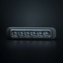 Dark Knight Strobe Light White 6 LED Dark Lens