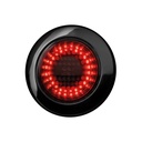 IZELED Dark Knight Rear-/Fog Light Round