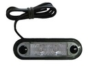 Hella LED Marker Light with 0.5M Cable | Amber