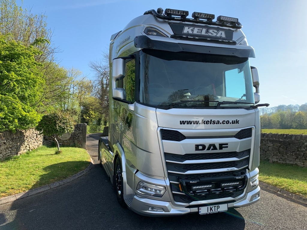 Aluminum HiBar for DAF XG+ | Drop-Down