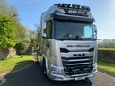 Aluminum HiBar for DAF XG+ | Drop-Down