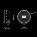 IZE LED Old School Driving Light 9"