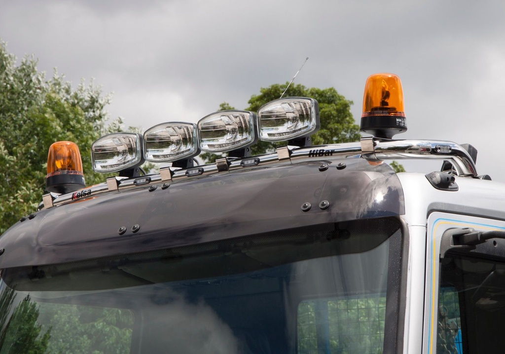 Aluminum HiBar for DAF LF with Sunvisor
