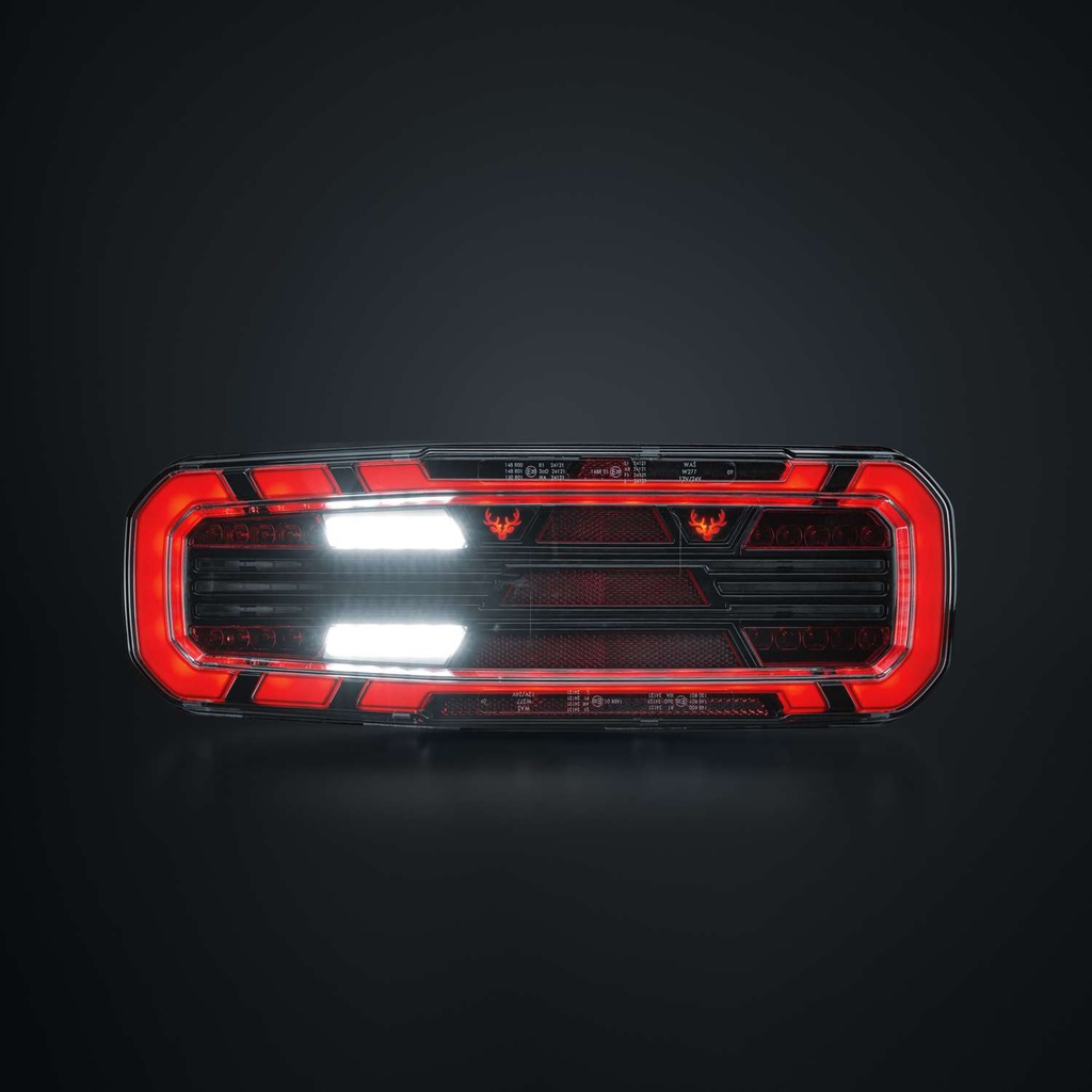 Freedom Dark 5-Function Taillight for Trailers | Left