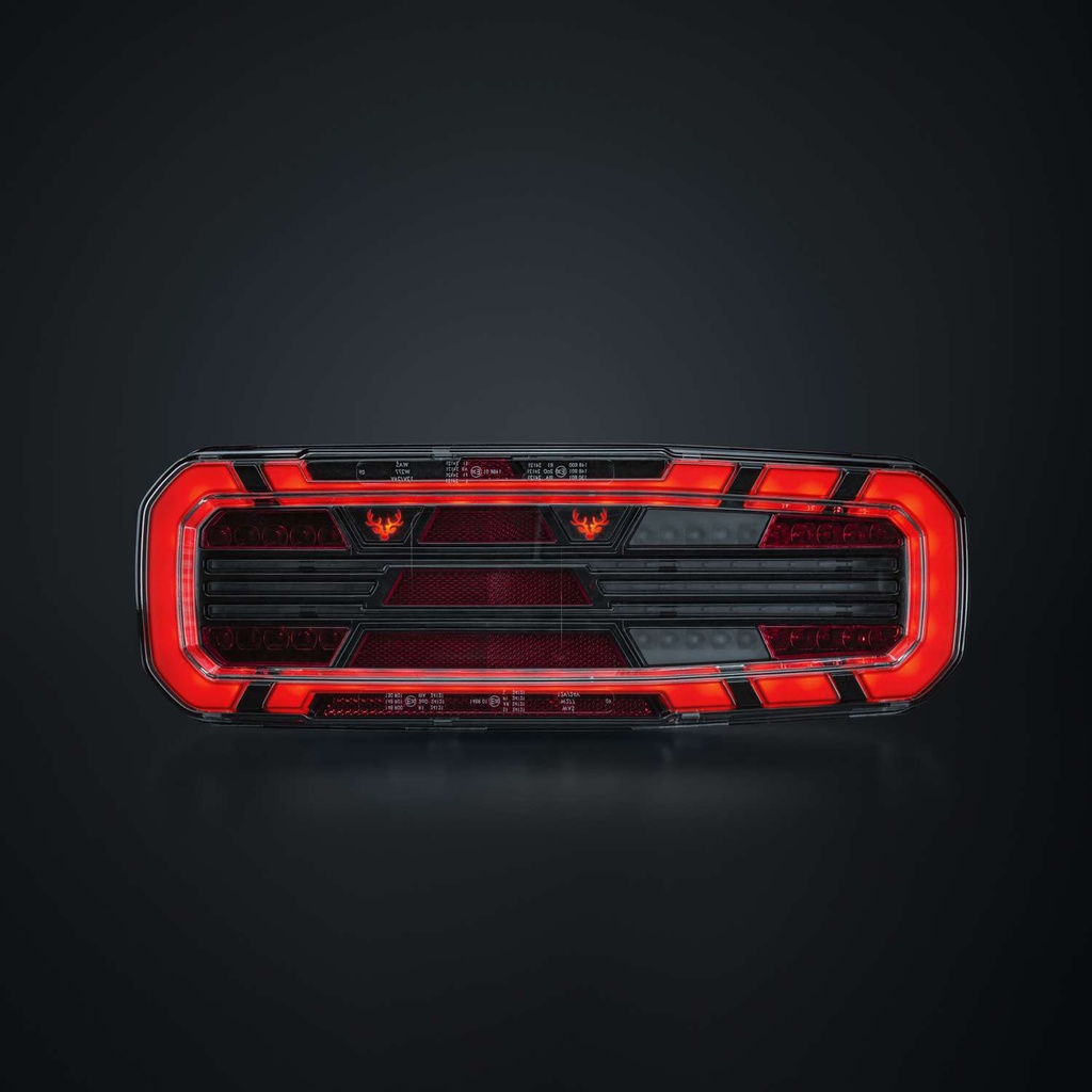 Freedom Dark 5-Function Taillight for Trailers | Right