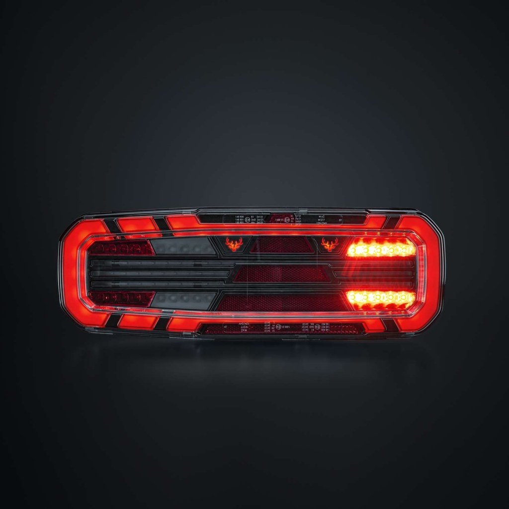 Freedom Dark 5-Function Taillight for Trailers | Right
