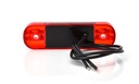 3-LED Ultra Slim Position Light 9-36V - Red
