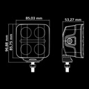 Nuuk D-Line QBA Driving Light 3"