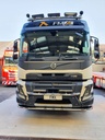 St. Steel LoBar with Amber led Volvo FMX 5