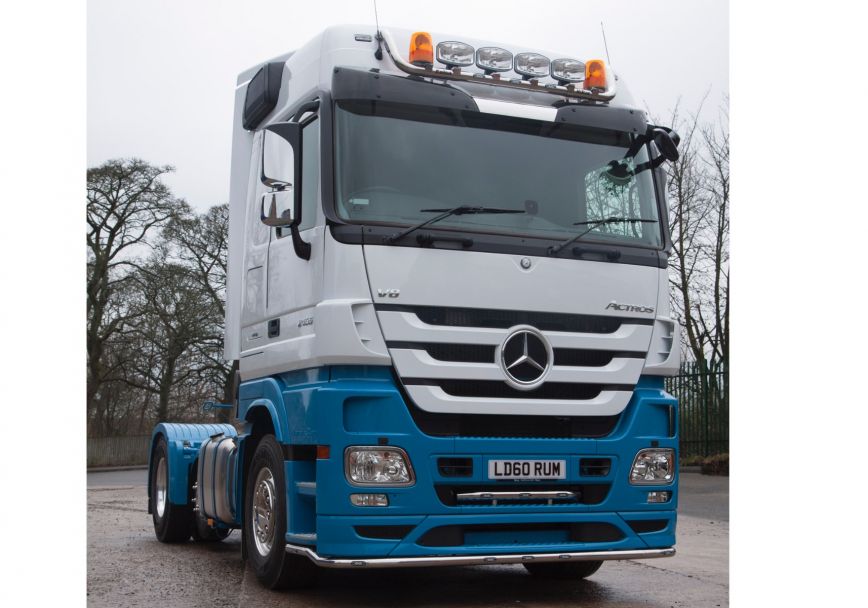 (ST STEEL.) (MBLS02/W) LoBar Mercedes Actros MP3 