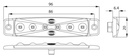 Dasteri marker light 6-LED 24V - White