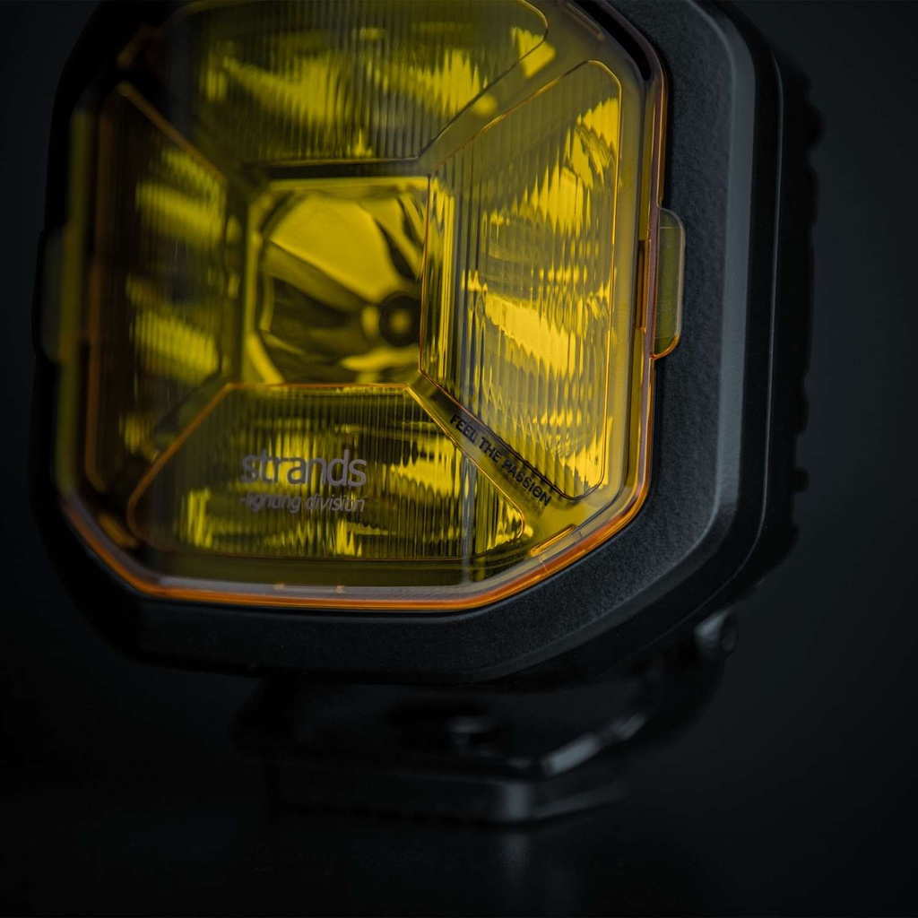 Siberia X Flood Lens Cover 4" | Yellow