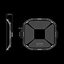 Siberia X Flood Lens Cover 4" | Yellow