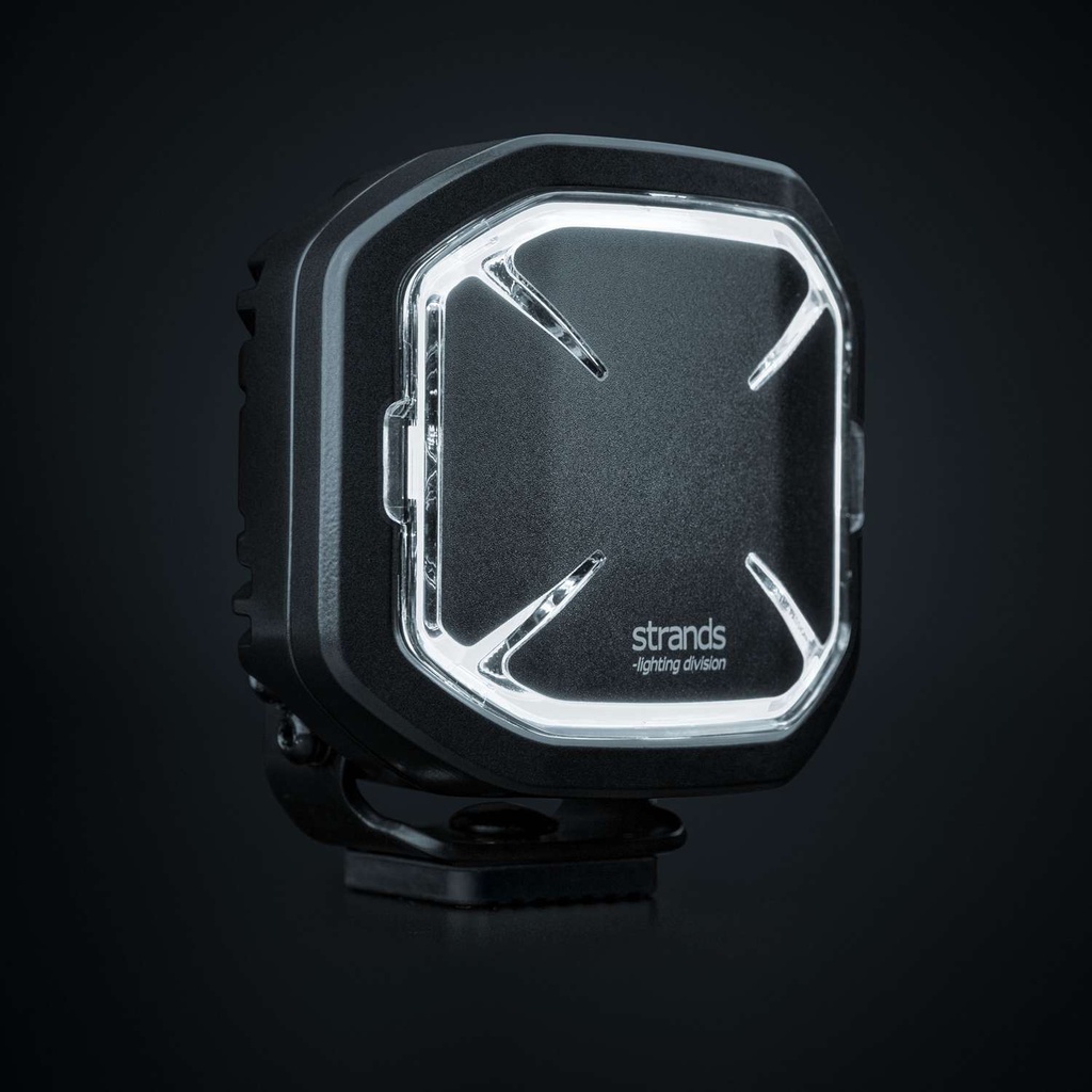 Siberia X Flood Lens Cover 4" | Black