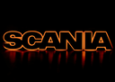 Scania LED lightbase for Scania (grill) logo - Amber