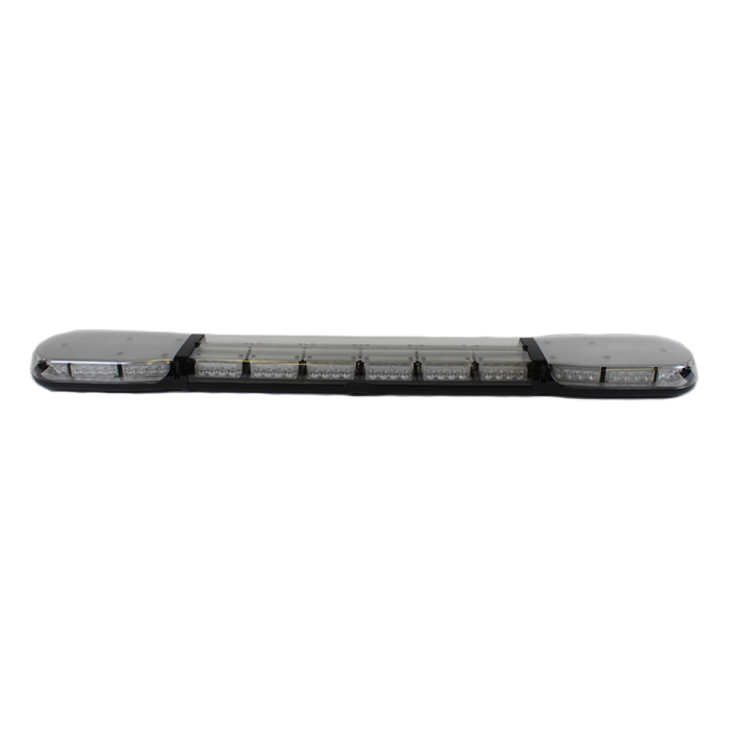 LED Warning Light Roof Bar | Amber Flash, Clear Lens 1500mm 10-30V
