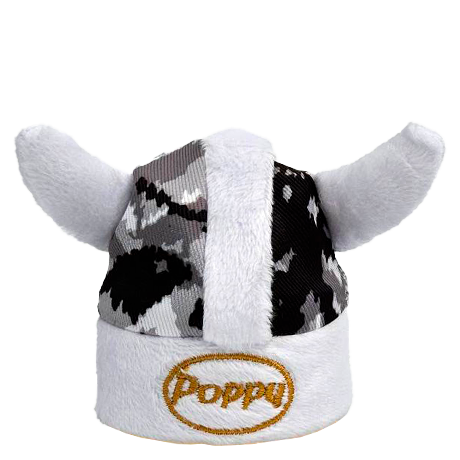 Grace Mate Poppy Viking Hat - Deense Pluche