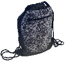 Danish Fabric Sports Bag With Cords - Grey