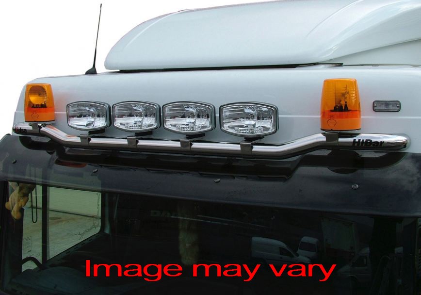 Stainless Steel HiBar for DAF XF95/105/106 Space Cab | Wide Model