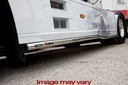 RVS SideBars voor Daf XF106 WB3800mm | 5 Oranje LEDs