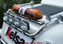 ALUMINIUM BEACONBAR voor Daf CF SPACE CAB