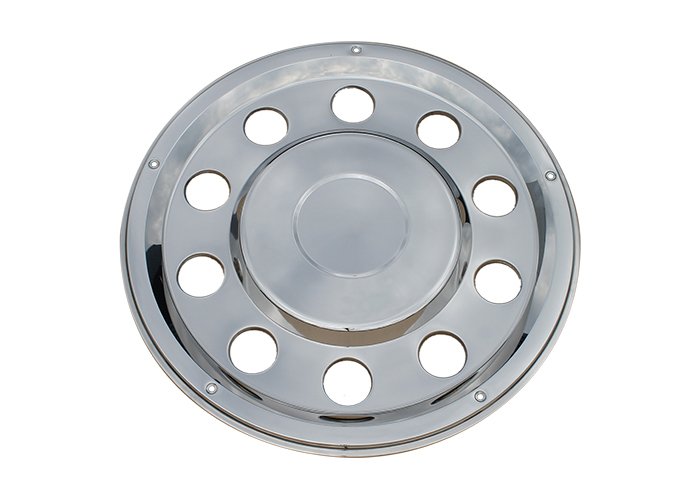 RVS Lockring wieldop achterwiel gesloten 22,5 inch zweedse stijl