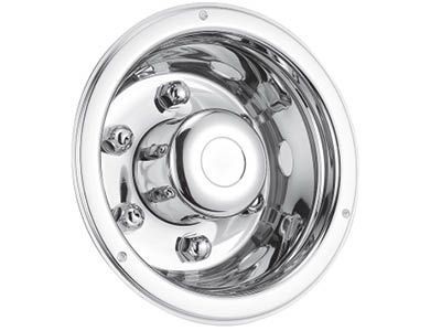 Deluxe wieldop achter 17,5 inch RVS EXTRA DIEP