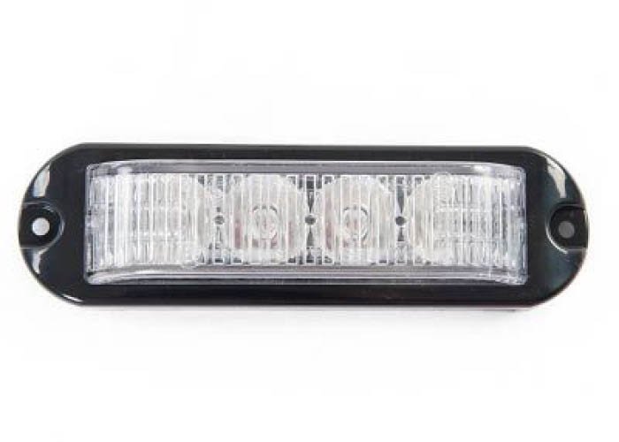 180º Strobe Light 4-LED Amber