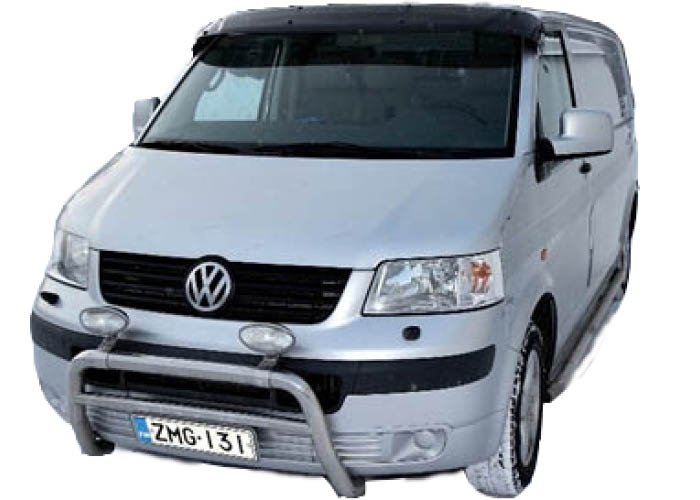 Zonneklep VW Transporter T5 en T6