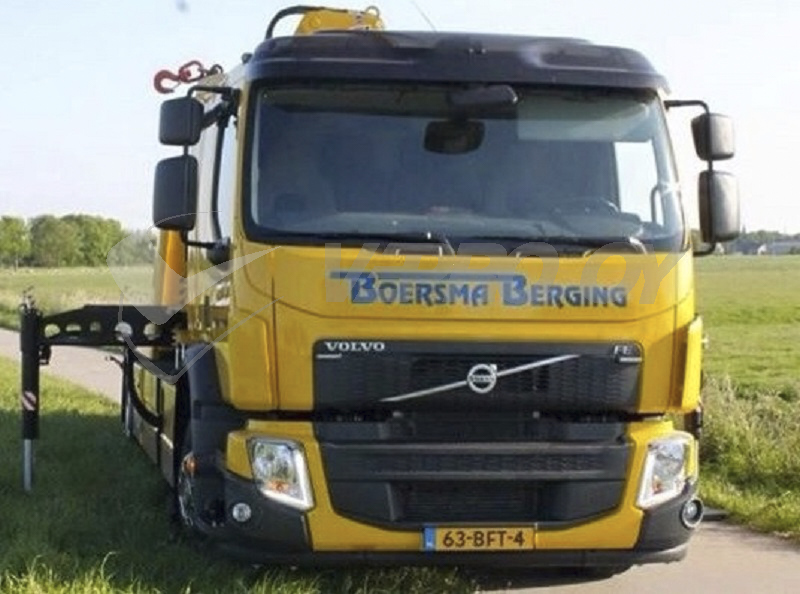Frontplaat Volvo FE4 in Volvo Winter white