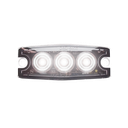 Ultradunne 3-LED Flitser - Wit