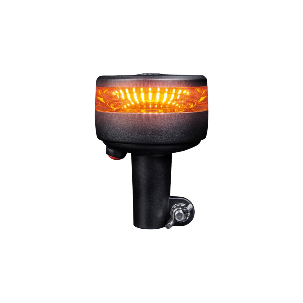 Cruise Light - Zwaailamp LED - Paalmontage - Amber lens