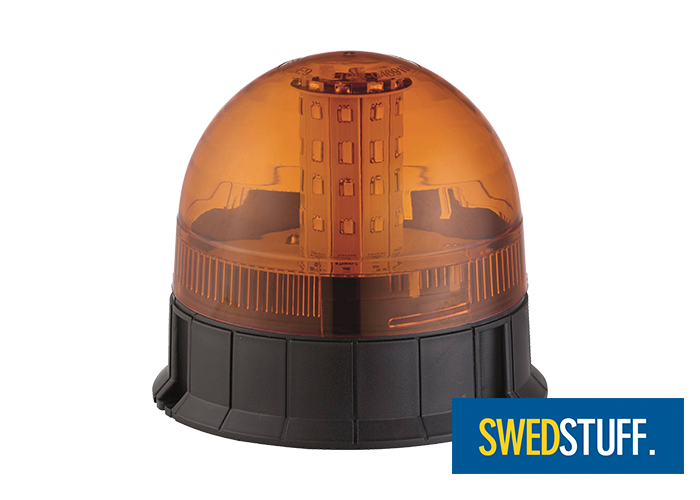 Swedstuff LED Zwaailamp | 3-Puntsmontage | Ø140mm