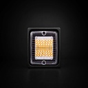 IZELED Amber Warning Light with Clear Lens