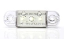 3-LED Ultra Slim Position Light 9-36V - White