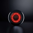 IZELED Dark Knight Tail/Brake Light & Dynamic Indicator Round (Left)