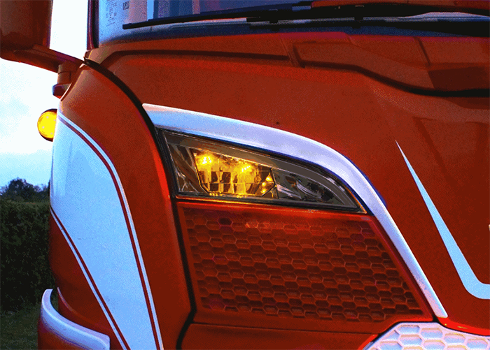 DUO LED position light for grill Driving Light Scania R/S NextGen 2023+