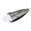 Toplamp LED Torpedo Chroom - Helder