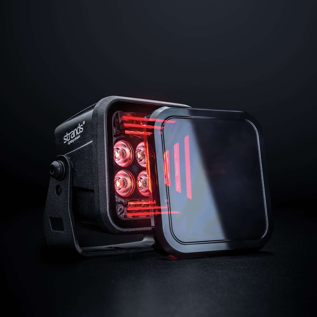 Dark Knight Fortex Work Light Red