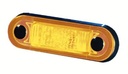 Hella LED Marker Light with 0.5M Cable | Amber