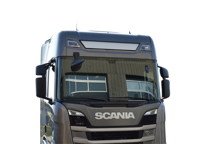 Nedking Ultradunne LED Lichtplaat voor Scania NextGen R/S Normal Cabine (133) - Witte LEDs