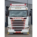 Zonneklep Scania Streamline - Type 3D - Highline - Gegroefd - 7 Lampgaten