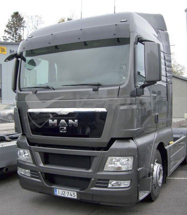 MAN TGA/TGX XLX Brede Cabine & Medium Hoog Dak Zonneklep