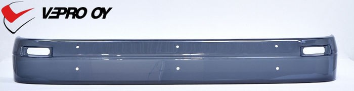 Plexi voor XL ZONNEKLEP Scania 4 / R (-2013) NORMAL/HIGHLINE met 2 Lampgaten voor Markeerlichten